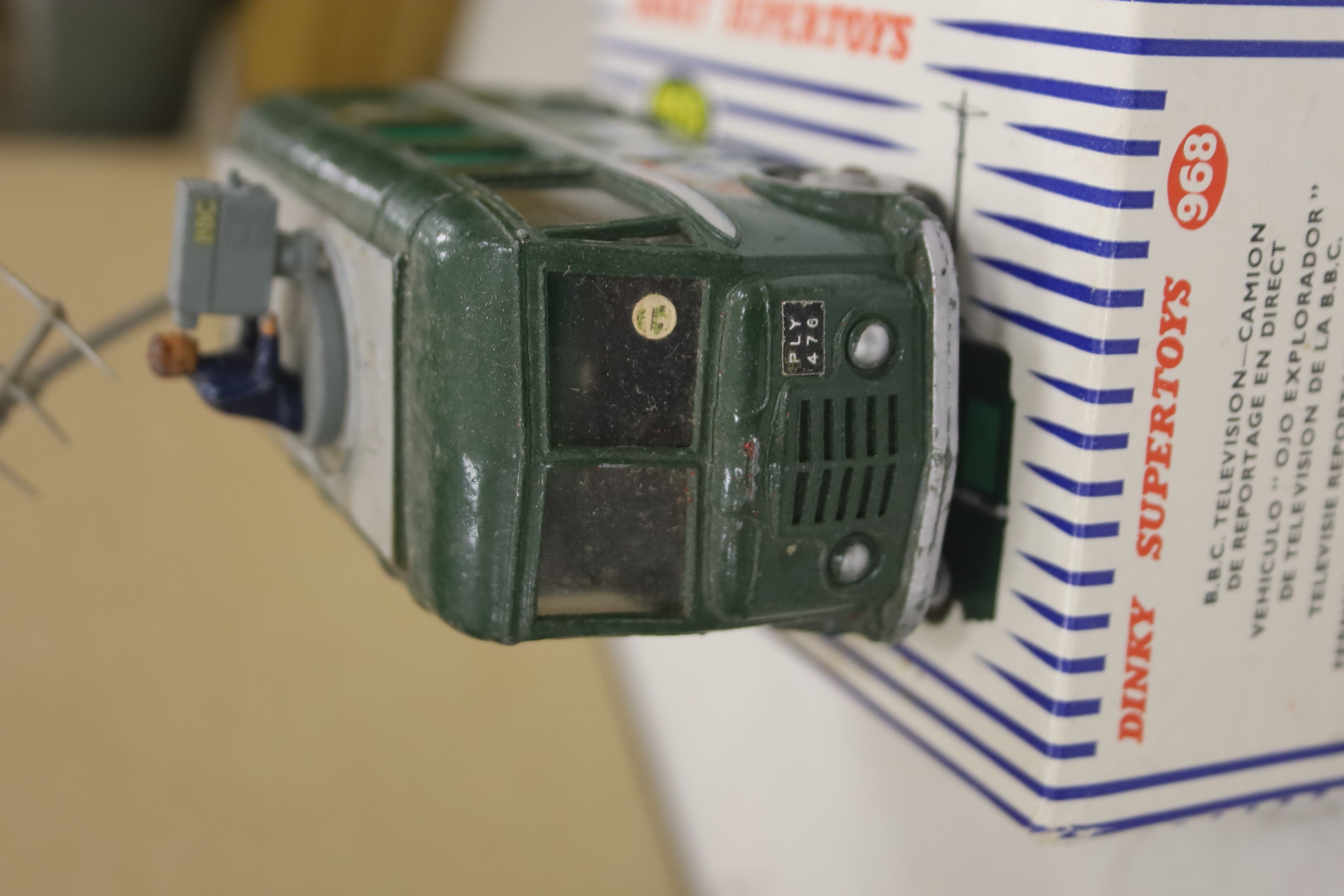 Mixed post war hollow cast and die cast toys and dinky toys